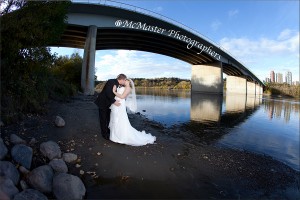 #YEG #Wedding #Outdoor #Bridge #Wedding #McMasterPhoto